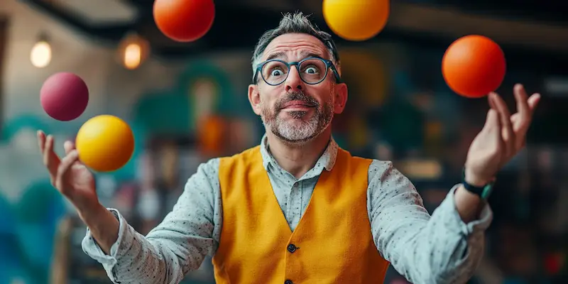 Coaching as a juggling act